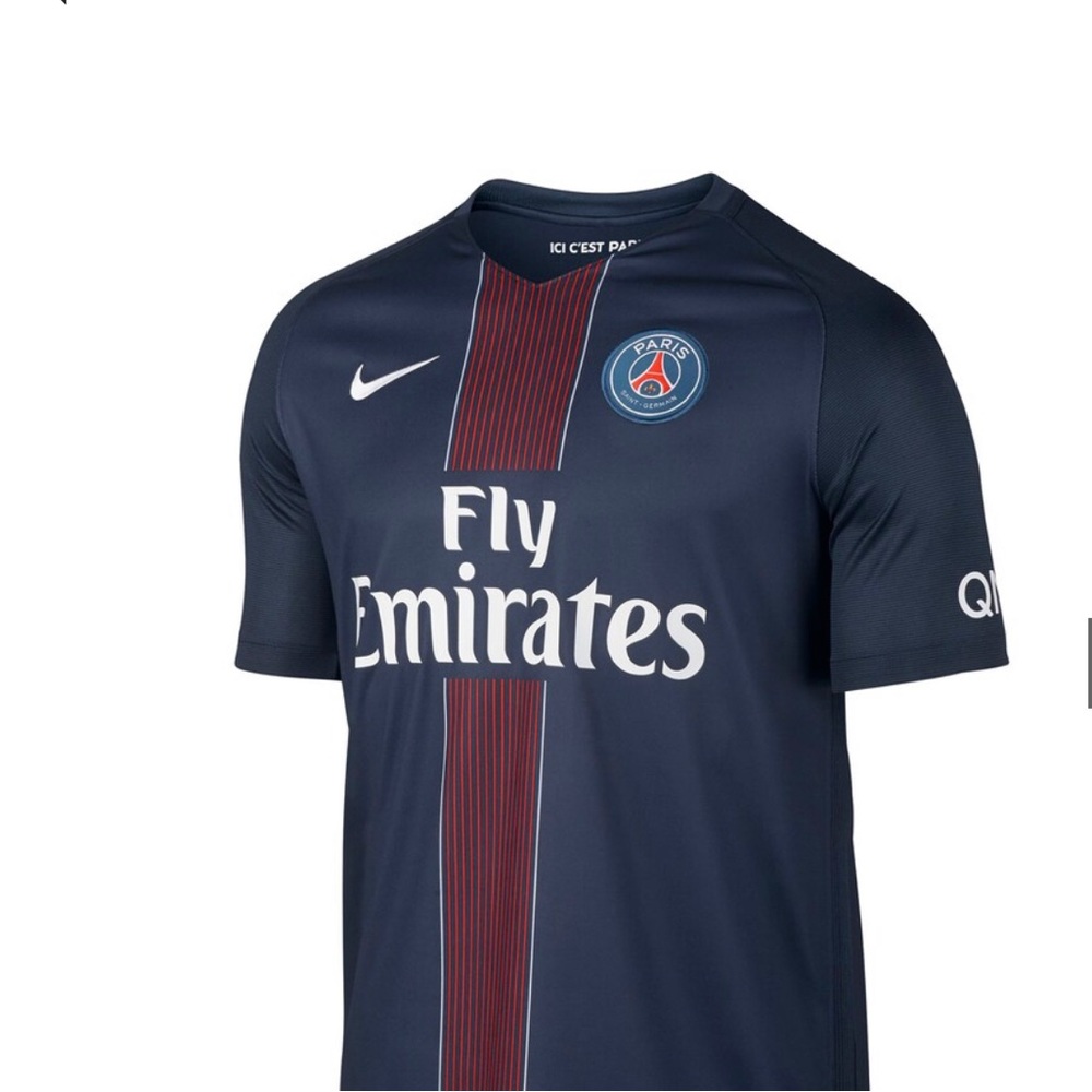Paris Saint-Germain FC Nike 2016 Home Stadium Jersey - Navy